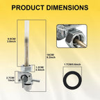 Gas Fuel Petcock Tank Valve for Honda ATC250/ATC250SX/ATC250ES (1985–1987)