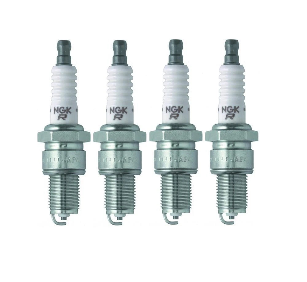 NGK V-Power Spark Plug Set (4 Pieces) for