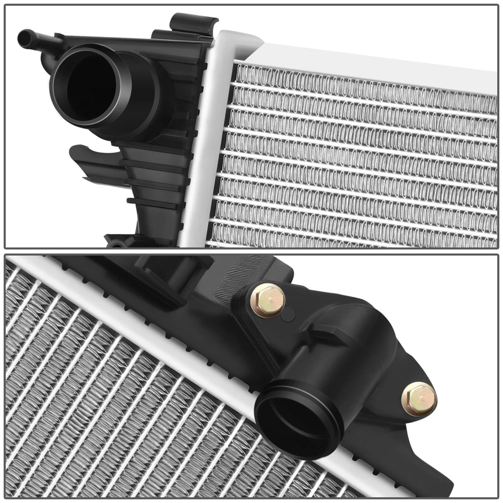 Aluminum Core Radiator for Jeep Gladiator Wrangler JL 2.0L 3.6L (2018–2023) DPI 13754