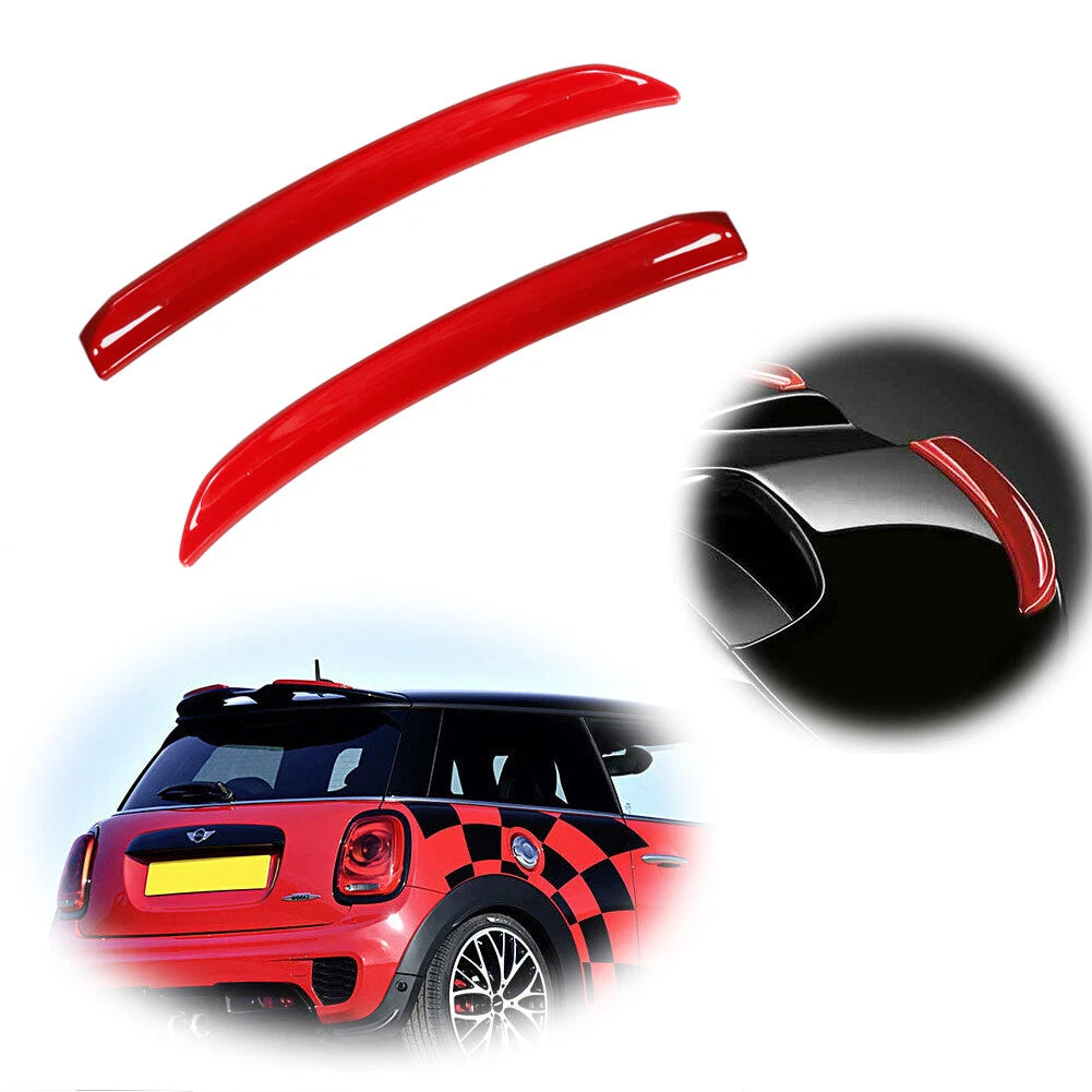 Rear Wing Trim Spoiler Extension Lip Fins for Mini F56 F55 (2014–Present)