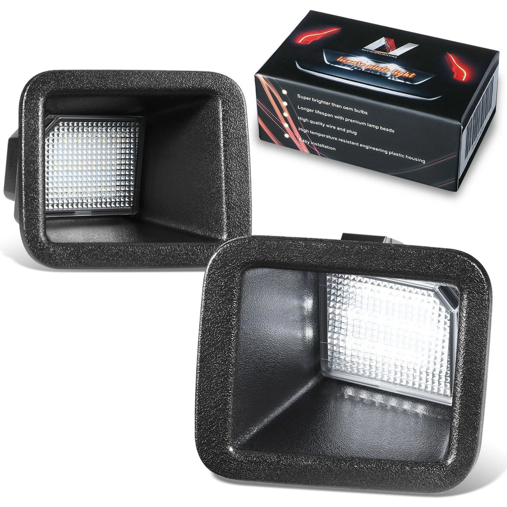 LED License Plate Lights for Ford F-250/350/450 Super Duty (2017–2022)