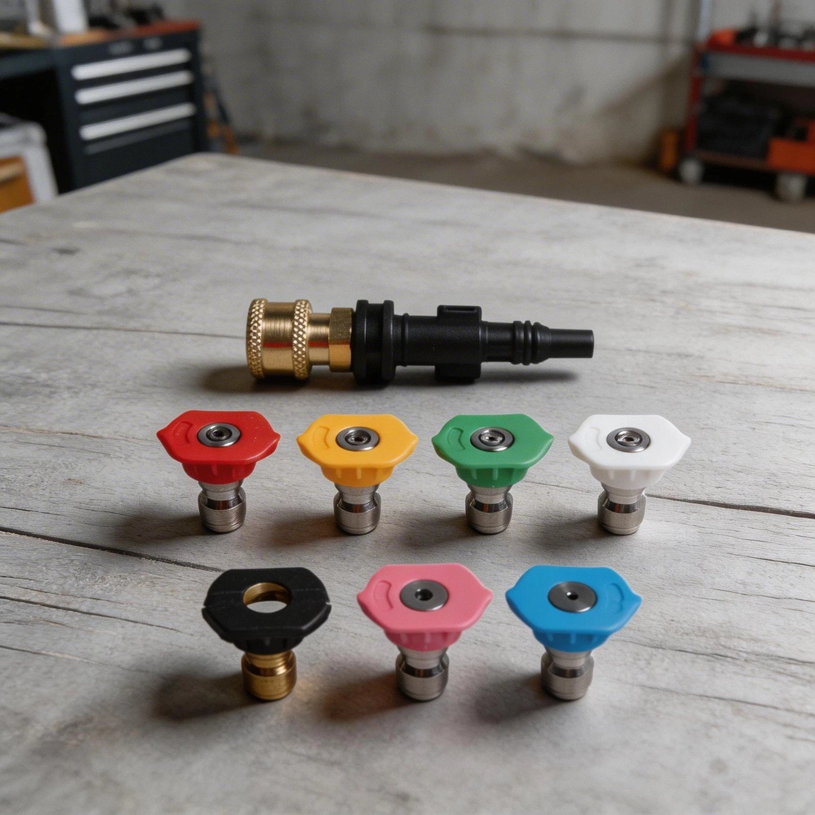 Foam Tank Nozzle Adapter for LAVOR Sterwins Quick Connect