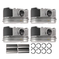 92mm Pistons w/ Rings for Subaru Impreza 2.0L DOHC Turbo EJ20 (2002–2005) 12006AC350
