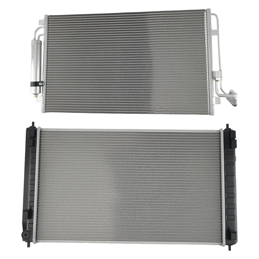 Aluminum Radiator & Condenser for Nissan Maxima (2009–2019)