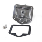 Stainless Steel Trailer Door Latch T-Handle Lock for RV, Truck, Camper