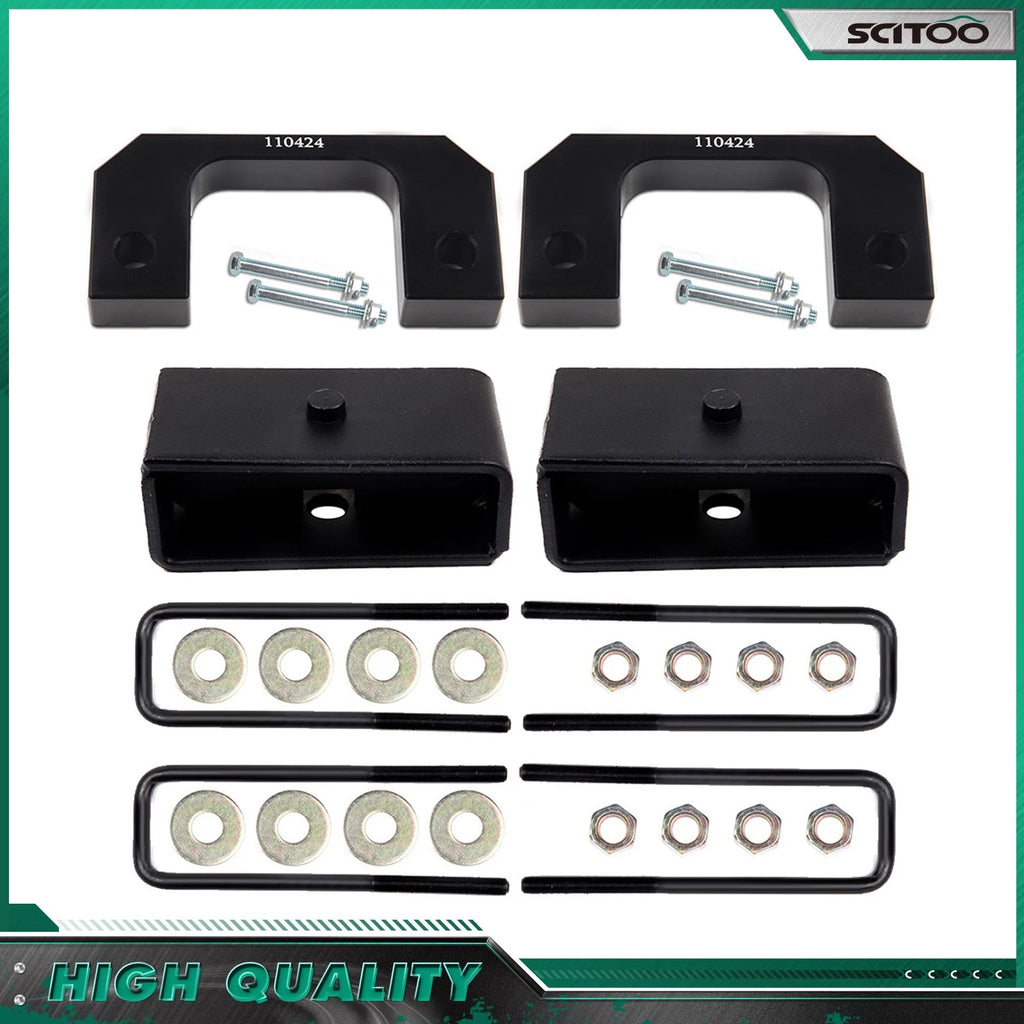 4X 1" Front 1" Rear Leveling Lift Kit for Chevrolet Silverado GMC Sierra (2007–2019)