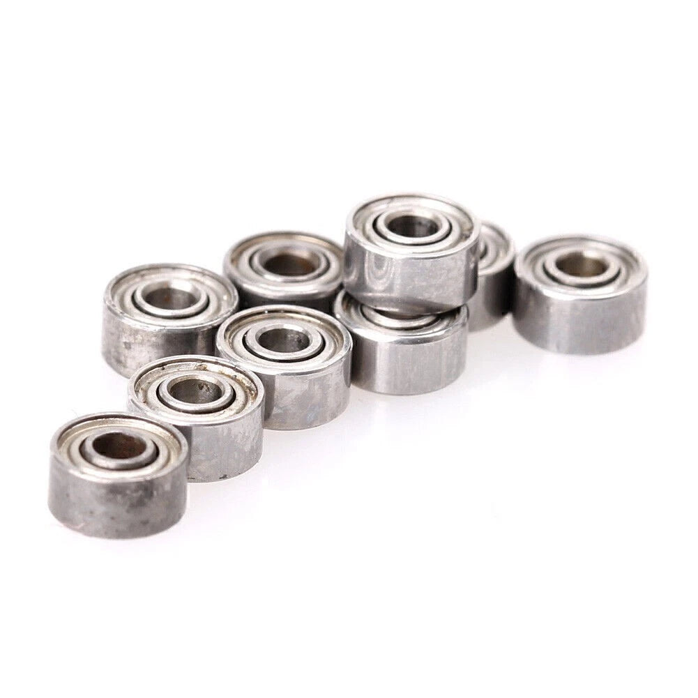 Set of 10 Miniature Ball Bearings 681XZZ 1.5x4x2mm for Spinner