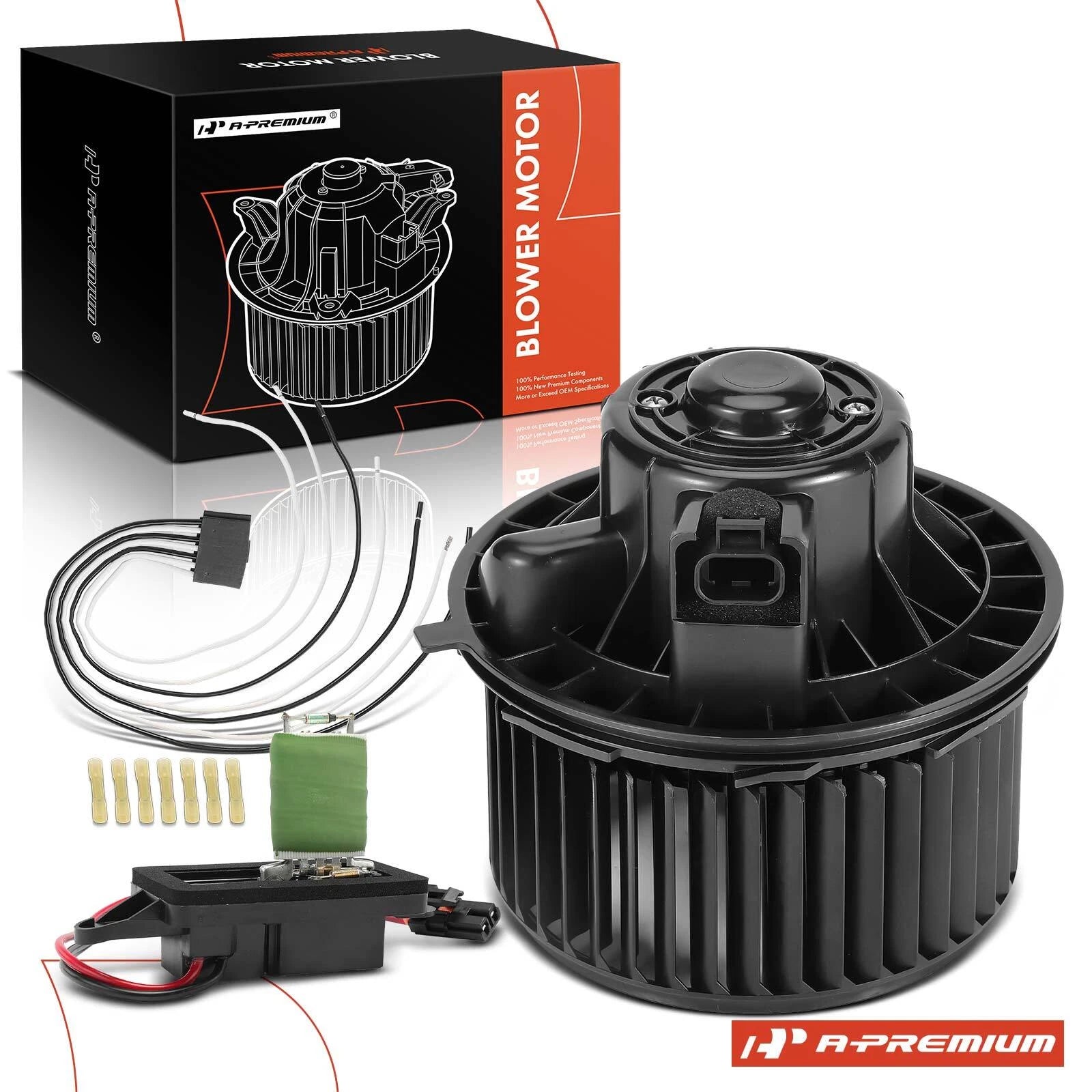 HVAC Blower Motor & Resistor for Chevy Silverado GMC Sierra Yukon (2007–2014)