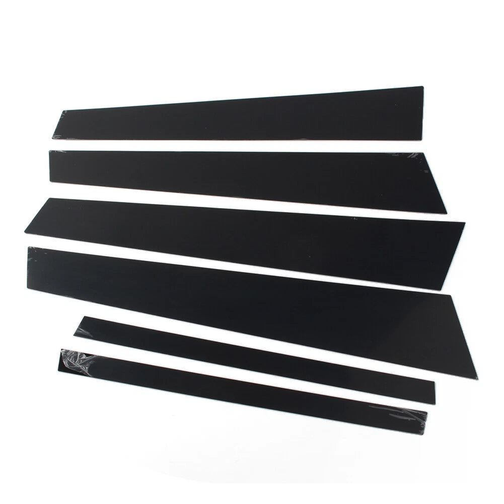 6 Pcs BC Pillar Post Trim for BMW 5 Series F10 (2011–2017)