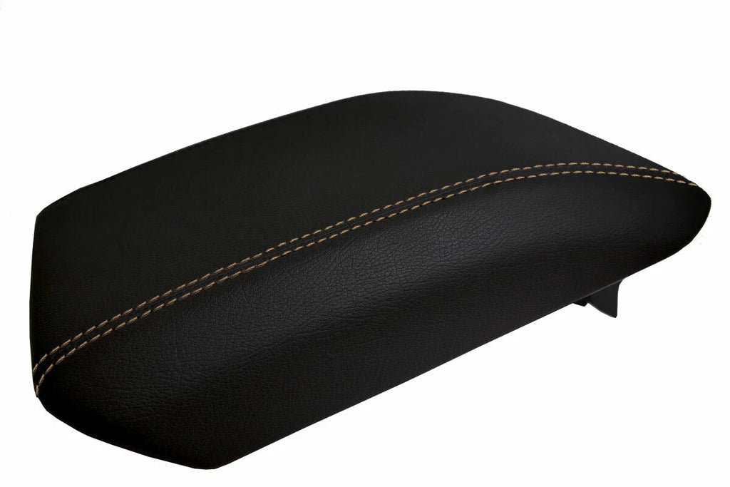 Console Lid Armrest Cover for Ford Explorer (2020–2022) Beige Stitch