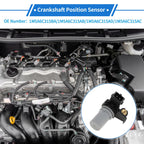 Crankshaft Position Sensor for Ford Focus Mk2 1.8 TDCi (2005–2012) No. 1M5A6C315BA