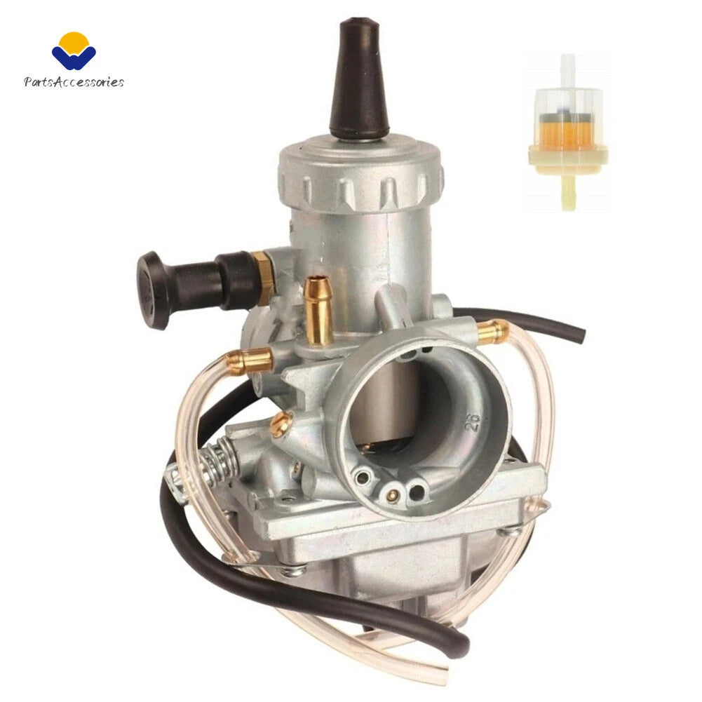 Carburetor & Throttle Cable for Yamaha DT100 DT125 DT175 RT100 RT180 TTR125