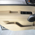 Leather Front Door Panels Armrest Cover for Honda CR-V (2007–2012) Beige Tan