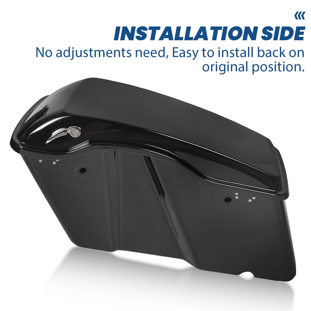 Saddle Bags for Harley Road Street Glide FLHR FLTR (1994–2013)