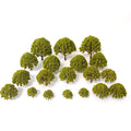 Mixed Model Trees for Railroad Train Diorama Scenery