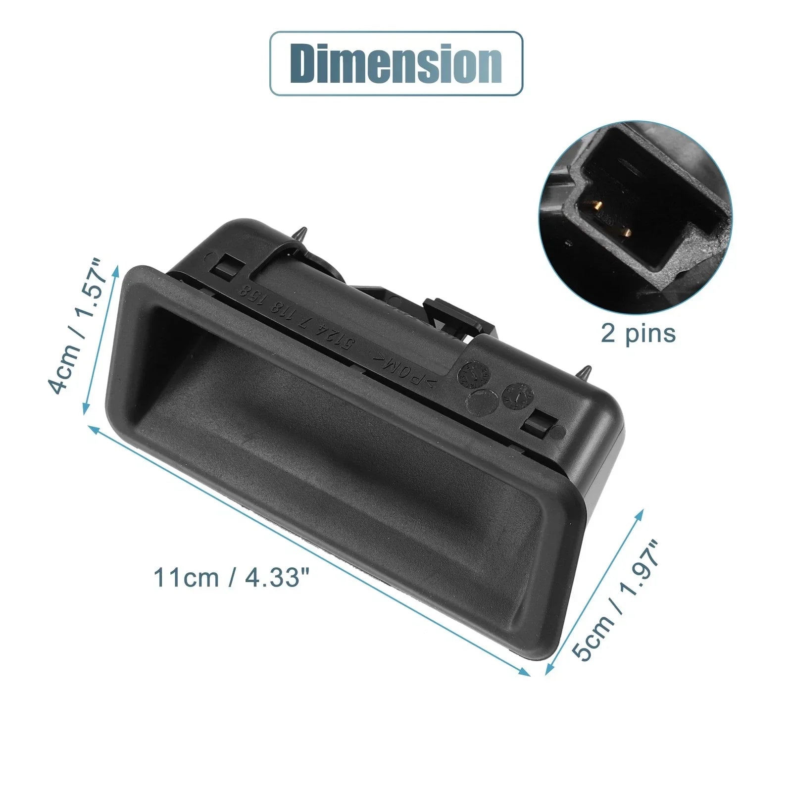 Trunk Tailgate Handle Release Switch for BMW E60 E70 E82 E88 E91