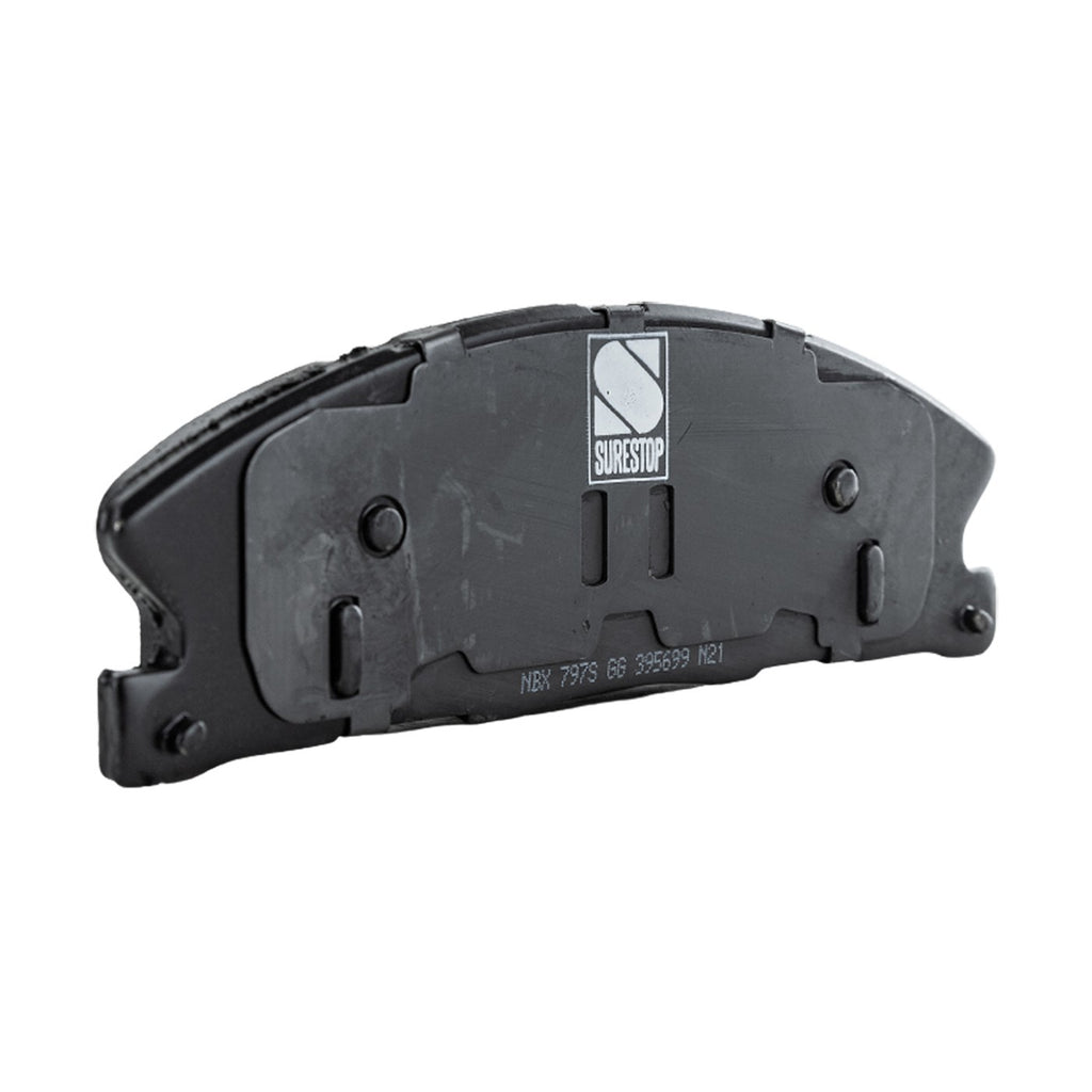 Set of 4 Brake Pads for Ford Police Interceptor Utility Explorer MKT MKS