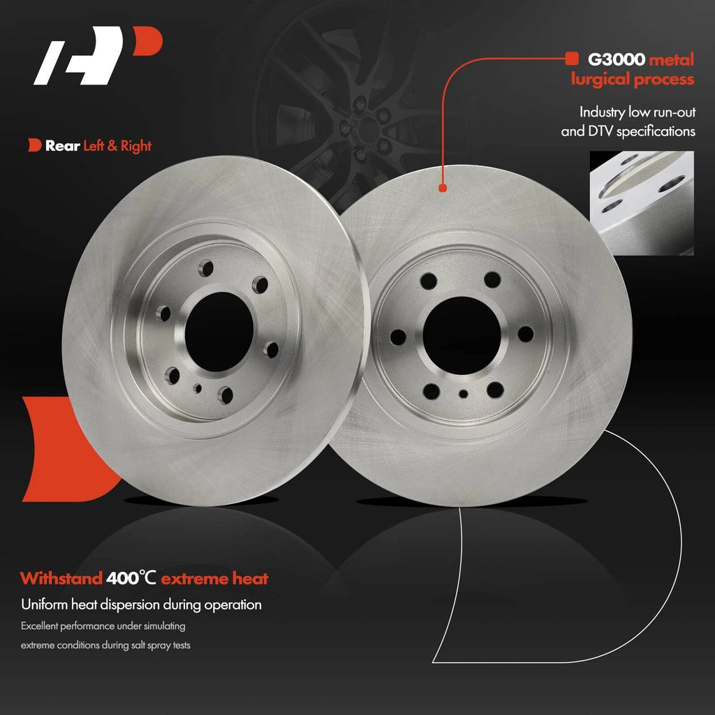 Rear Disc Brake Rotors for Buick Terraza, Chevy Uplander (2006)