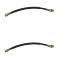 Set of 2 Front Brake Hydraulic Hoses for Chevrolet Blazer GMC Jimmy (RWD)