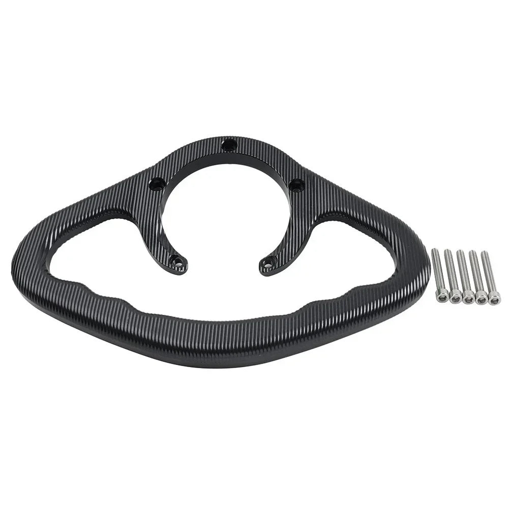Black Passenger Hand Grab Handle for Kawasaki Versys 650 07-15, 1000 16-17
