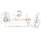 Complete Front Suspension Kit for Ford Freestyle/Five Hundred (2005–2007)