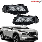Full LED Headlight Assembly for Nissan Rogue S (2021–2023) Black