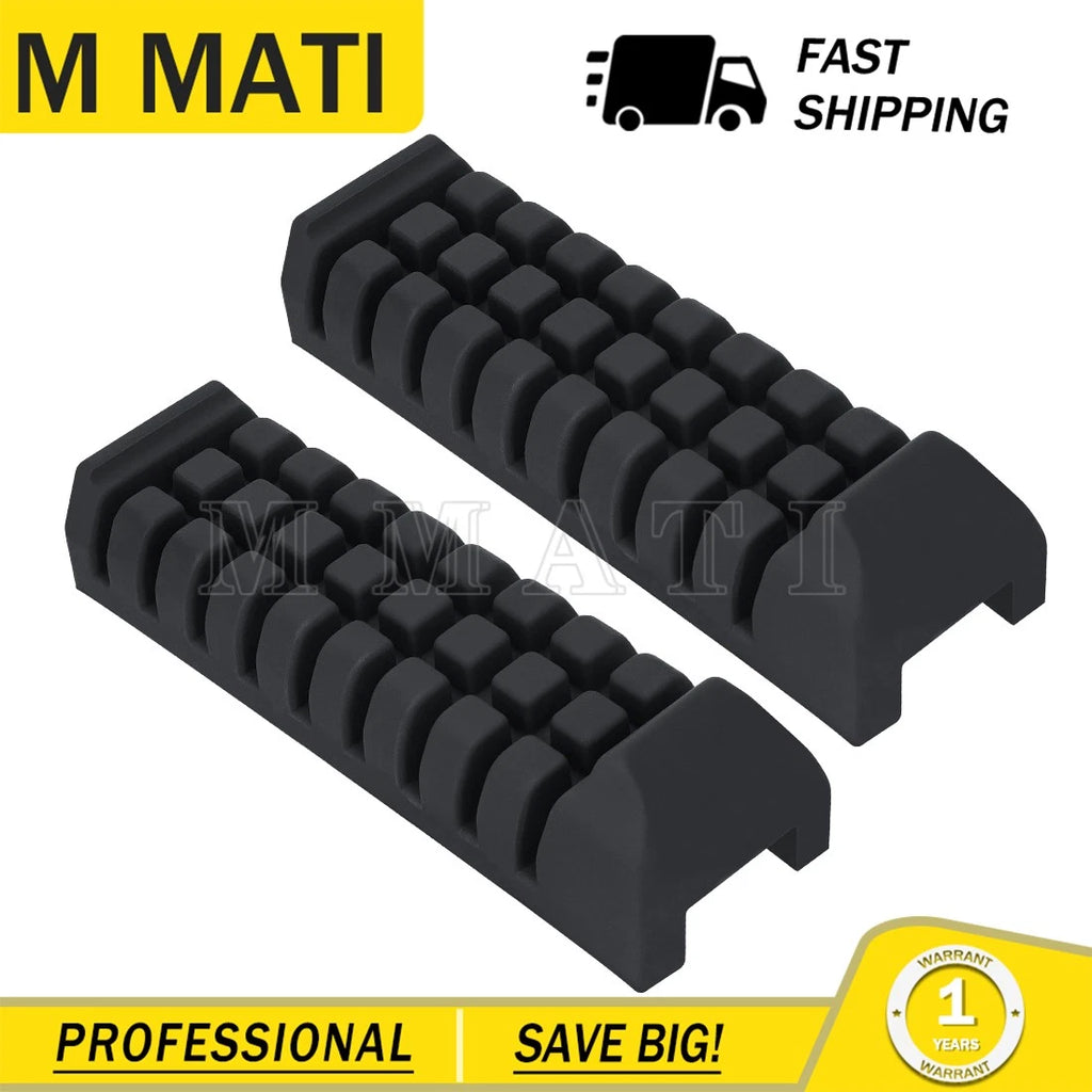 Pair Rubber Foot Pegs for Suzuki LT80 LT 80 Quadsport (1987–2006) 43551-40B00