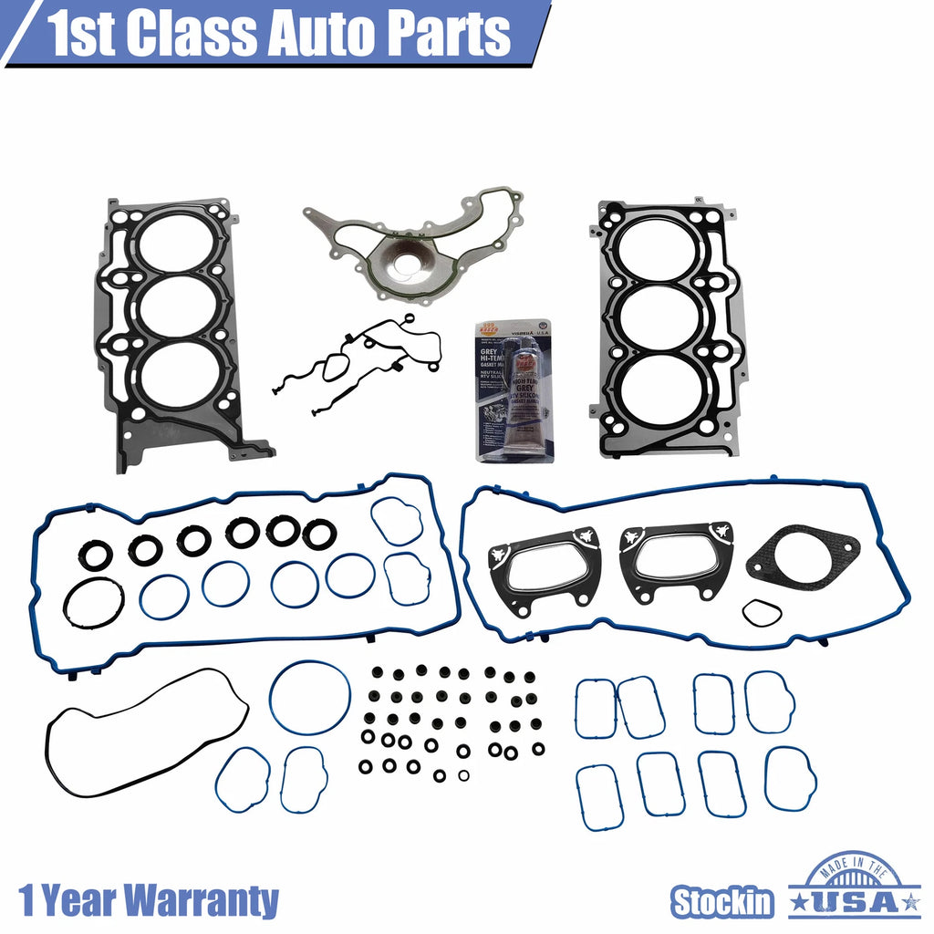 Head Gasket Set for Chrysler Dodge Avenger Jeep Ram (2011–2016) 3.6L V6