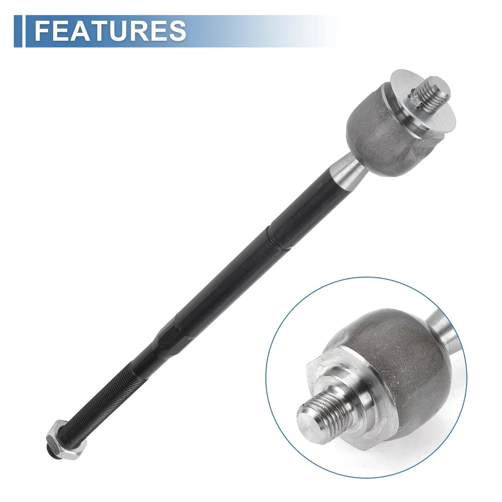 2 x Front Inner Tie Rod End Links for Dodge Journey (2009-2018)