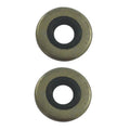 2Pcs Marine Oil Seal for Johnson/Evinrude 318973 321480 GLM 86170