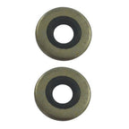 2Pcs Marine Oil Seal for Johnson/Evinrude 318973 321480 GLM 86170