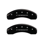 Set of 4 Gloss Black Caliper Covers for 2006–2018 Dodge Charger