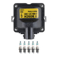 Ignition Coil & Denso 5 Iridium Power Spark Plug Kit for Coupe Quattro