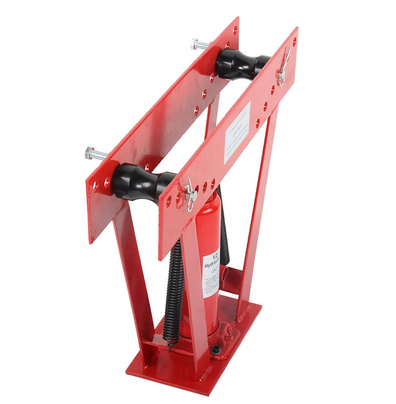12 Ton Manual Hydraulic Pipe Bender with 6 Dies for Exhaust Tubing