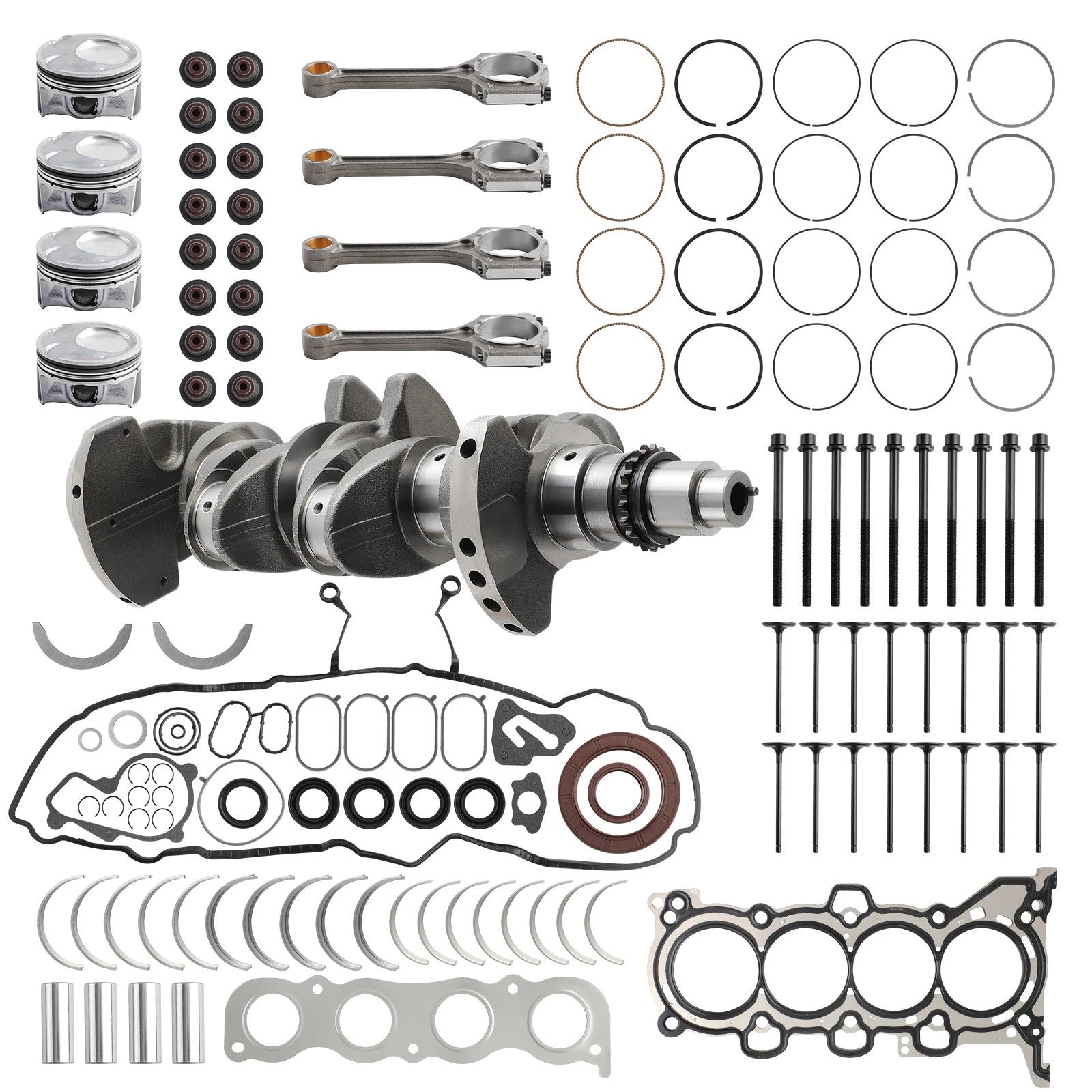 Engine Overhaul Rebuild Kit for Hyundai Elantra Tucson/Kia Soul Forte5 (G4NC)