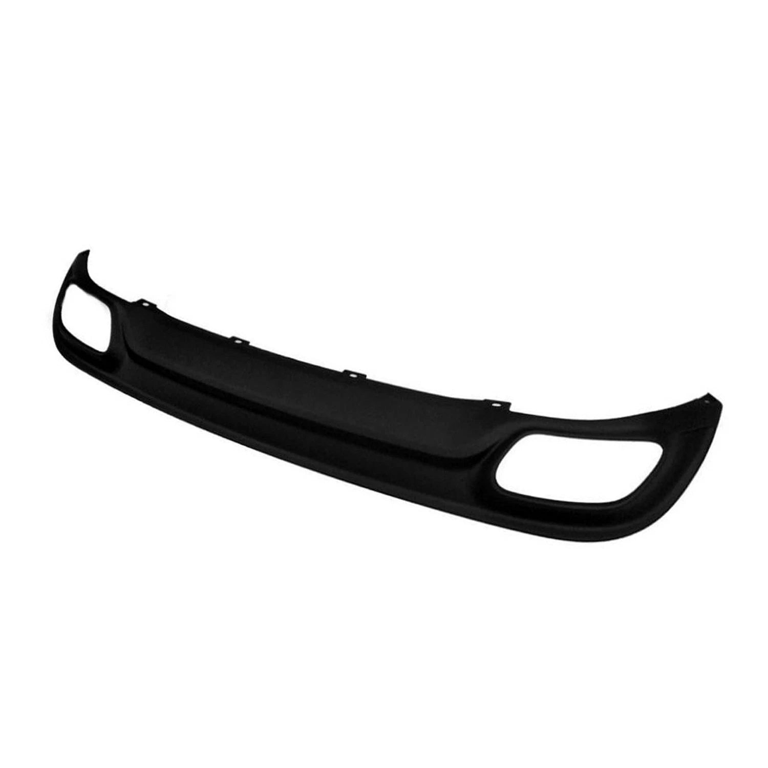 Rear Lower Valance Panel Replacement Black Textured for BMW 3 Series (2006–2012)