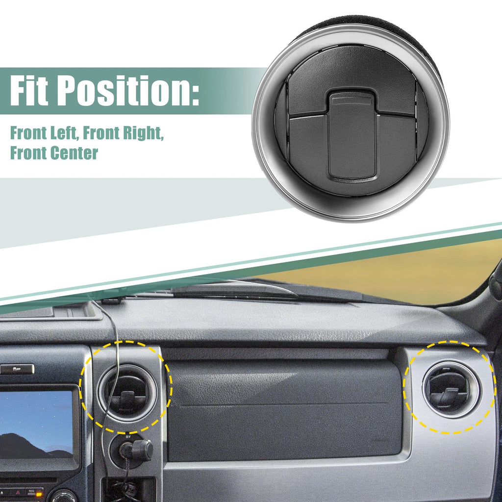 2 Pcs Front AC Heater Air Vent CL3Z19893EA for Ford F-150 (2012–2014)