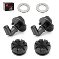 2 x Hood Latch Toggles + Grommets Washers for Polaris RZR S 4 800 (2008–2014)