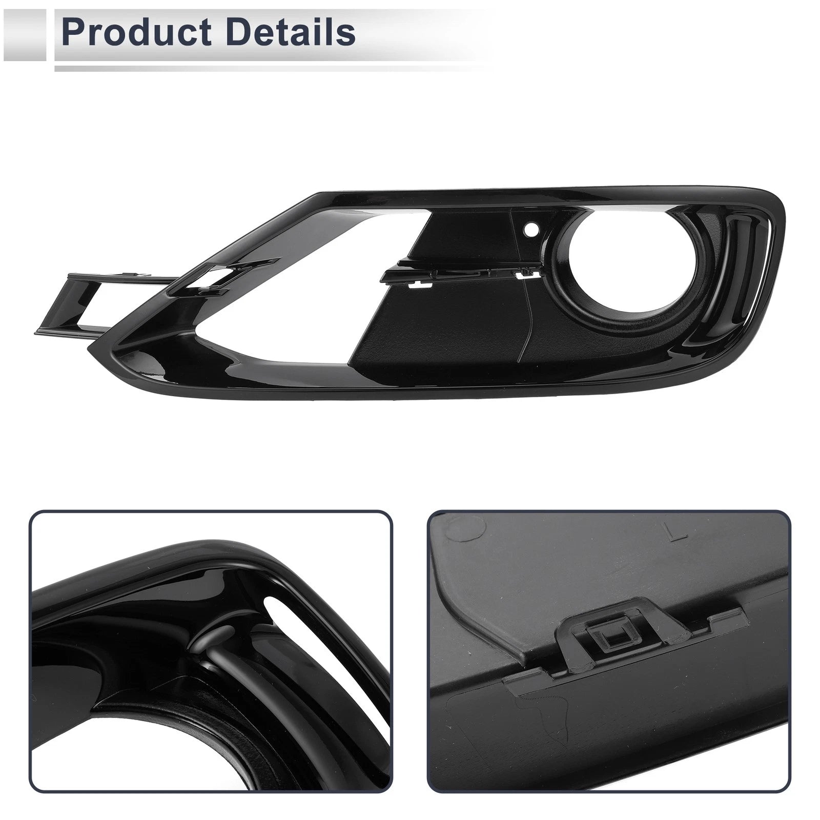 1pc Fog Light Grill for BMW F30 F31 (2011–2018) No. 51117300739