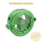 Green Anodized Oil Filter Cap for Kawasaki KLR650 (1987–2024)