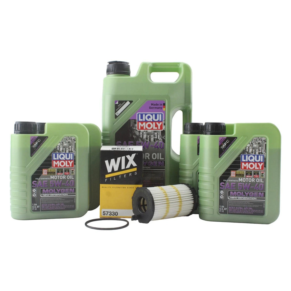 Liqui Moly Molygen 5W-40 Engine Oil Change Kit for Audi A6 Quattro R8 (2005–2023)