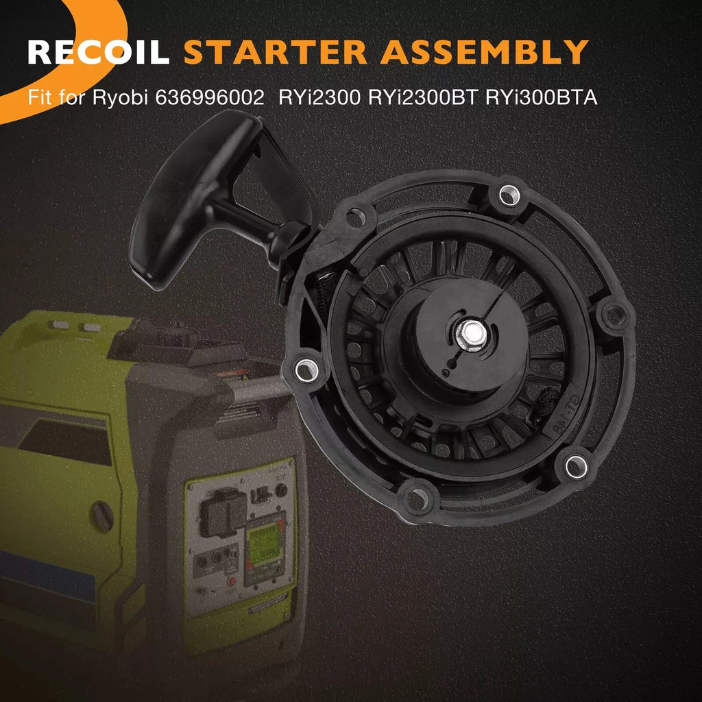 Recoil Pull Starter Assembly for Champion Inverter Generator RYi2300 (2017-2023)