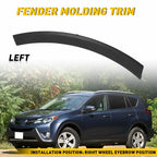 Front Fender Flare Molding Trim Left Side for Toyota RAV4 (2013–2015)