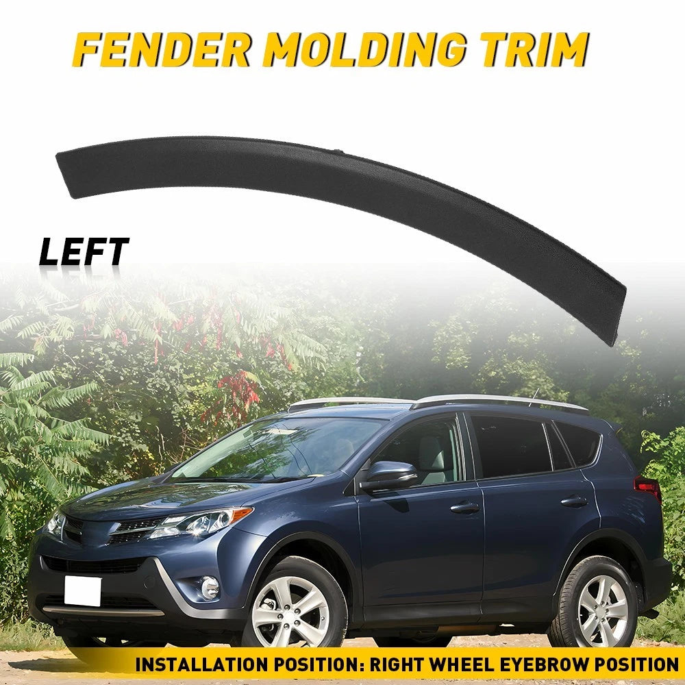 Front Fender Flare Molding Trim Left Side for Toyota RAV4 (2013–2015)