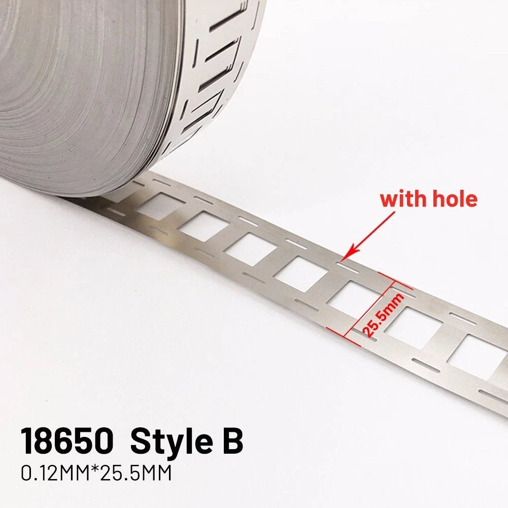 Nickel Strip 1m x 27mm x 0.12mm for Various Applications (1 Piece)