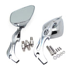 Alloy Running Custom Mirror for Harley Softail FatBoy Chrome
