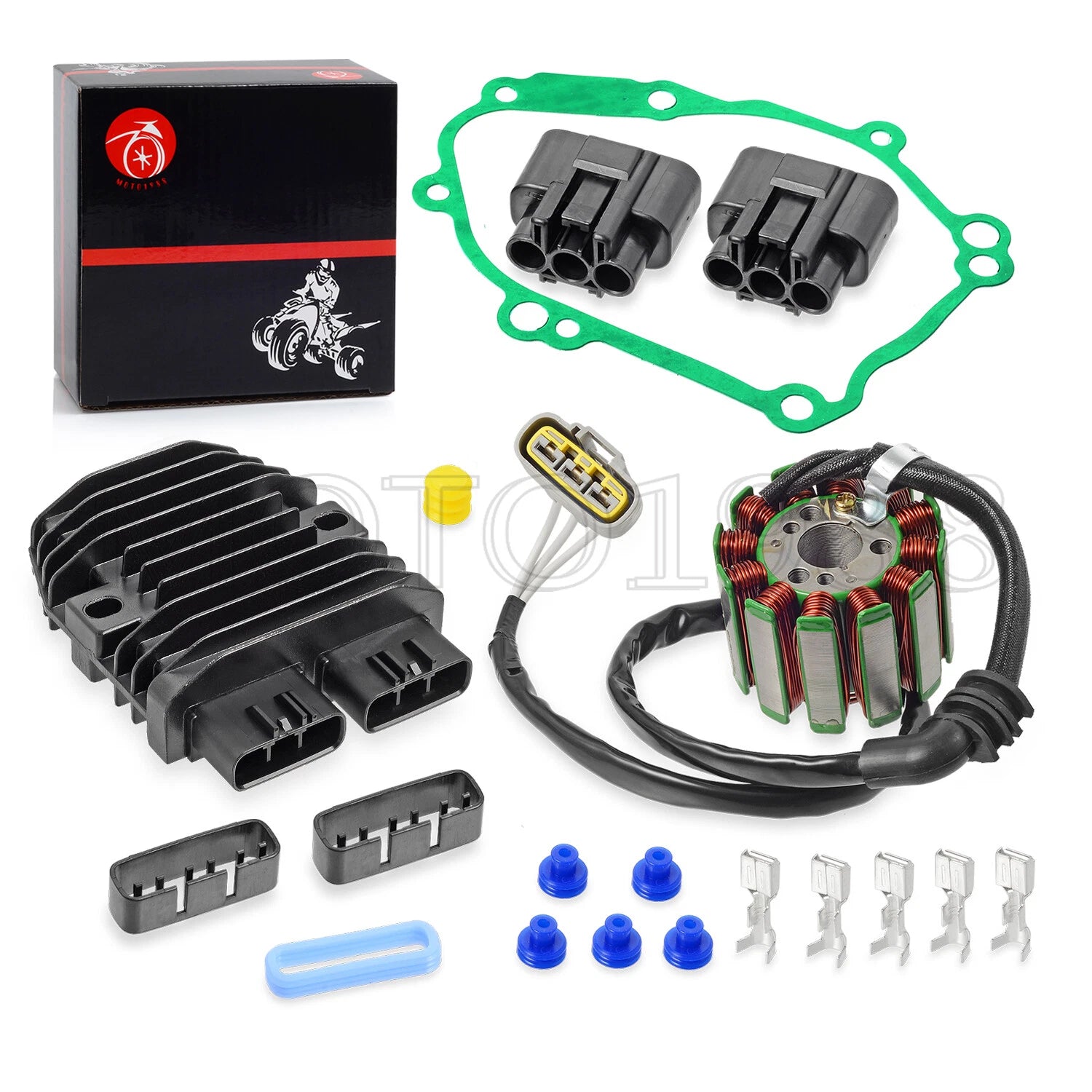 Magneto Stator and Regulator Gasket for Yamaha R1 FZ1 FZ8 (2007-2015)