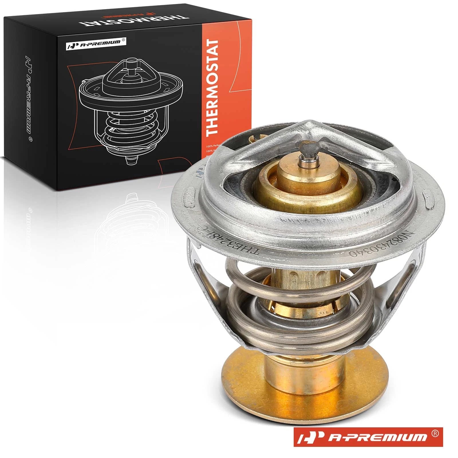 Engine Coolant Thermostat for Ford Escape Fusion Mustang Taurus (2001–2023)
