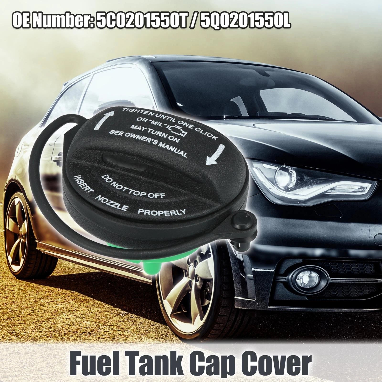 Gas Cap 5C0201550T 5Q0201550L for Audi A4 S5 SQ5 (2017–2023)