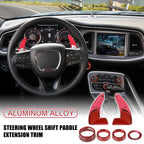 Steering Wheel Shift Paddle Extension Trim Set for Dodge Challenger (2015-2023)